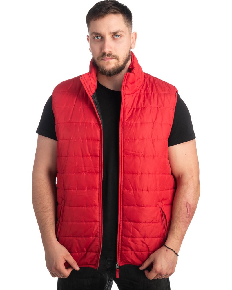 Ανδρικό Επώνυμο Μπουφάν Γιλέκο - Z353