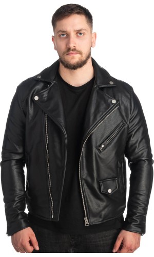 Δερμάτινο Ανδρικό Μπουφάν- Z436