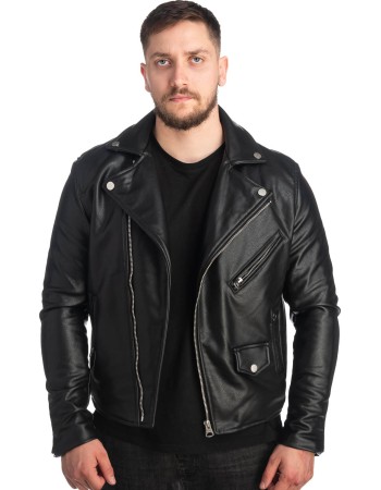 Δερμάτινο Ανδρικό Μπουφάν- Z436