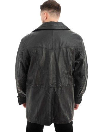  Γνήσιο Ανδρικό Δερμάτινο Μπουφάν - Z481