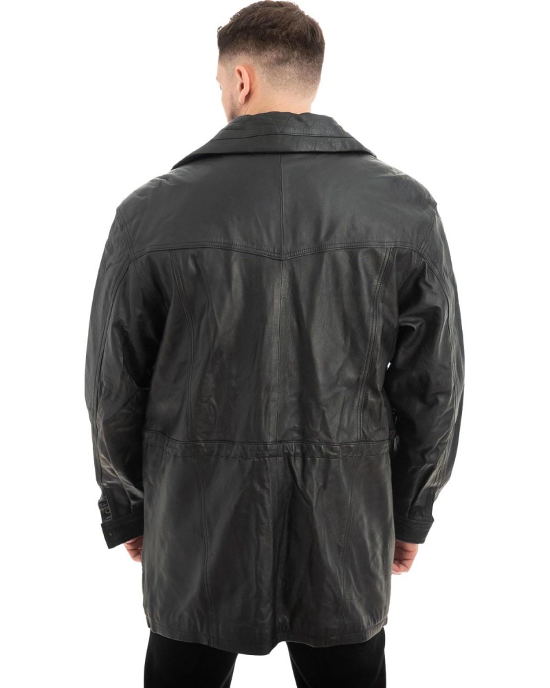  Γνήσιο Ανδρικό Δερμάτινο Μπουφάν - Z481