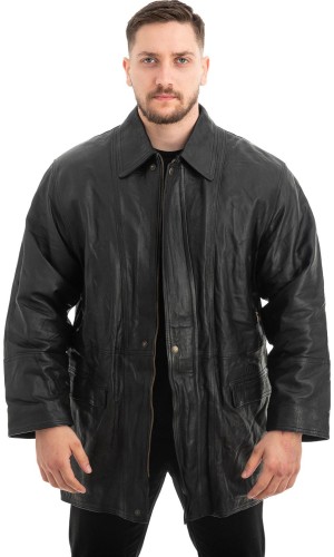  Γνήσιο Ανδρικό Δερμάτινο Μπουφάν - Z482