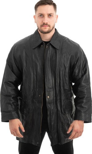  Γνήσιο Ανδρικό Δερμάτινο Μπουφάν - Z482