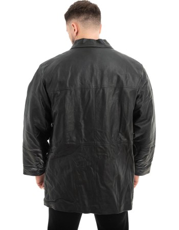  Γνήσιο Ανδρικό Δερμάτινο Μπουφάν - Z482