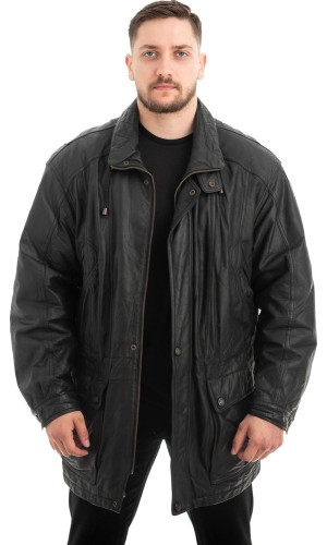  Γνήσιο Ανδρικό Δερμάτινο Μπουφάν - Z483