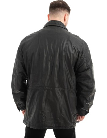  Γνήσιο Ανδρικό Δερμάτινο Μπουφάν - Z483