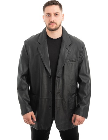 Γνήσιο Ανδρικό Δερμάτινο Σακάκι - Z484
