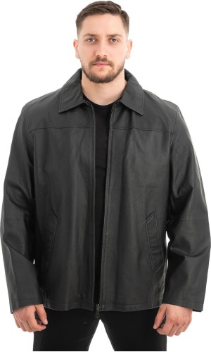  Γνήσιο Ανδρικό Δερμάτινο Μπουφάν - Z485