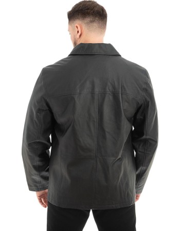  Γνήσιο Ανδρικό Δερμάτινο Μπουφάν - Z485