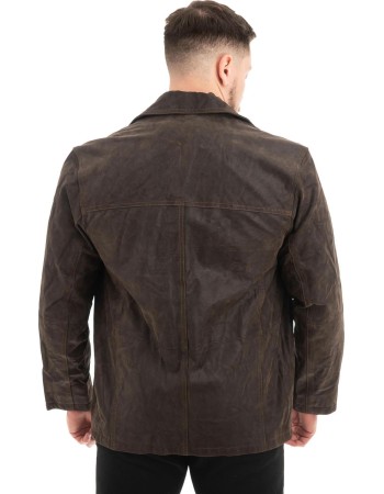 Γνήσιο Ανδρικό Δερμάτινο Σακάκι - Z488