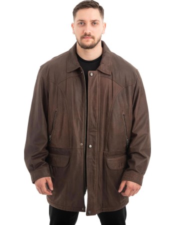 Γνήσιο Ανδρικό Δερμάτινο Σακάκι - Z489