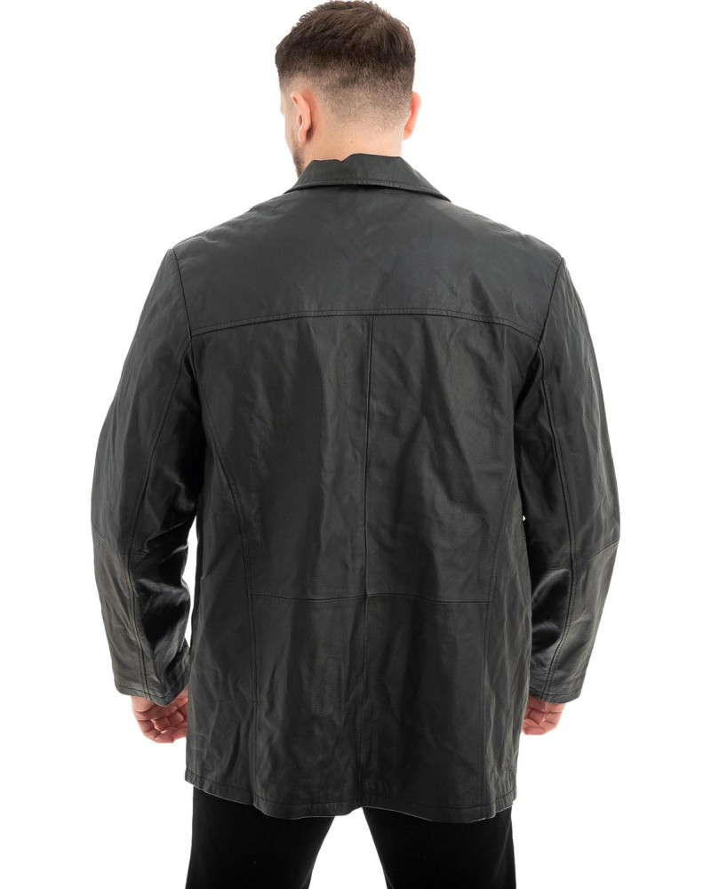 Γνήσιο Ανδρικό Δερμάτινο Σακάκι - Z501