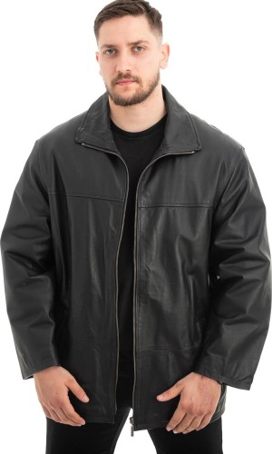  Γνήσιο Ανδρικό Δερμάτινο Μπουφάν - Z502