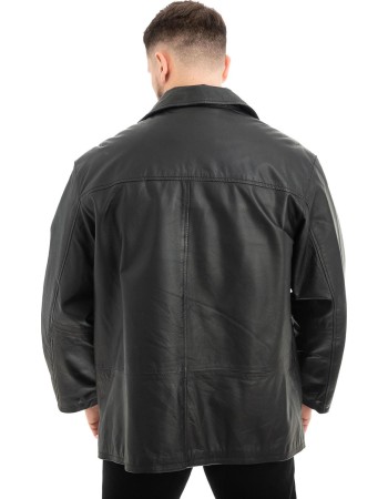  Γνήσιο Ανδρικό Δερμάτινο Μπουφάν - Z502