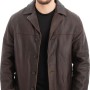 Γνήσιο Ανδρικό Δερμάτινο Σακάκι - Z504
