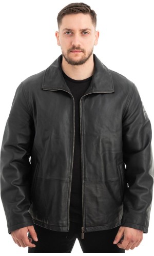  Γνήσιο Ανδρικό Δερμάτινο Μπουφάν - Z505