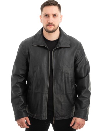  Γνήσιο Ανδρικό Δερμάτινο Μπουφάν - Z505
