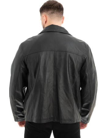  Γνήσιο Ανδρικό Δερμάτινο Μπουφάν - Z505