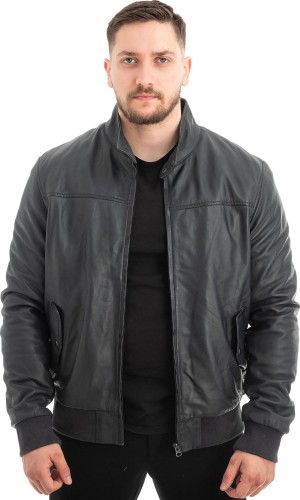  Γνήσιο Ανδρικό Δερμάτινο Μπουφάν - Z506