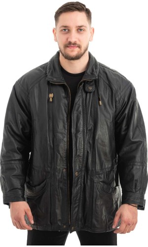  Γνήσιο Ανδρικό Δερμάτινο Μπουφάν - Z509