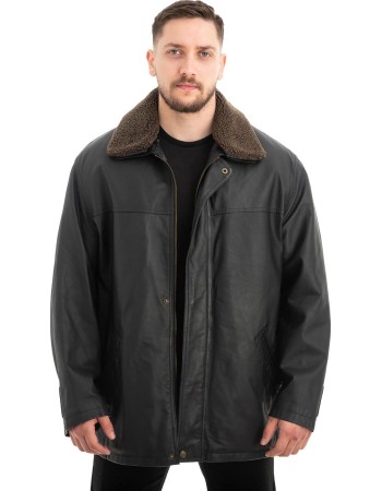  Γνήσιο Ανδρικό Δερμάτινο Μπουφάν - Z510