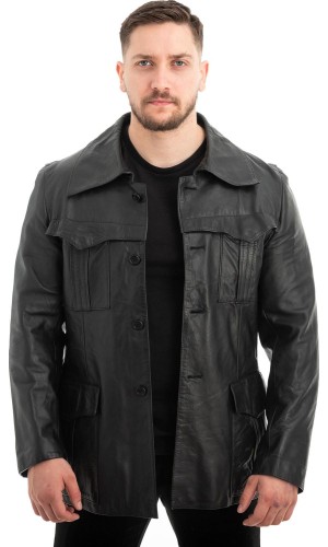 Γνήσιο Ανδρικό Δερμάτινο Σακάκι - Z514