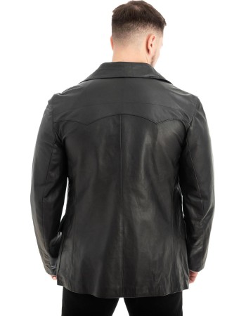 Γνήσιο Ανδρικό Δερμάτινο Σακάκι - Z514
