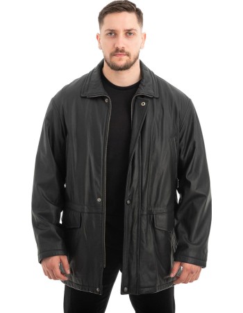  Γνήσιο Ανδρικό Δερμάτινο Μπουφάν - Z515