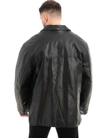 Γνήσιο Ανδρικό Δερμάτινο Σακάκι - Z516