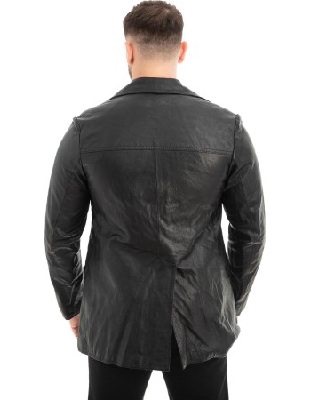 Γνήσιο Ανδρικό Δερμάτινο Σακάκι - Z517