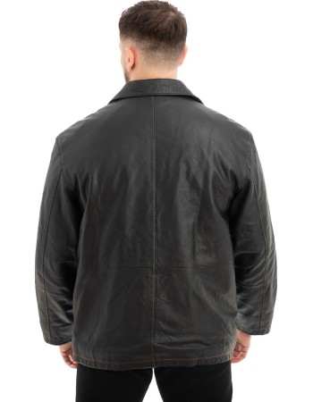  Γνήσιο Ανδρικό Δερμάτινο Μπουφάν - Z521
