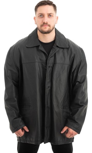  Γνήσιο Ανδρικό Δερμάτινο Μπουφάν - Z523