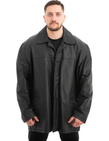  Γνήσιο Ανδρικό Δερμάτινο Μπουφάν - Z523