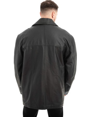  Γνήσιο Ανδρικό Δερμάτινο Μπουφάν - Z523