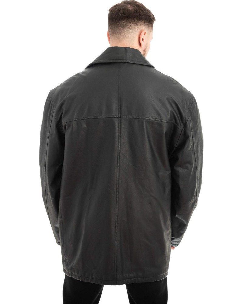  Γνήσιο Ανδρικό Δερμάτινο Μπουφάν - Z523