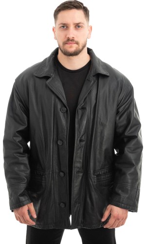  Γνήσιο Ανδρικό Δερμάτινο Μπουφάν - Z526