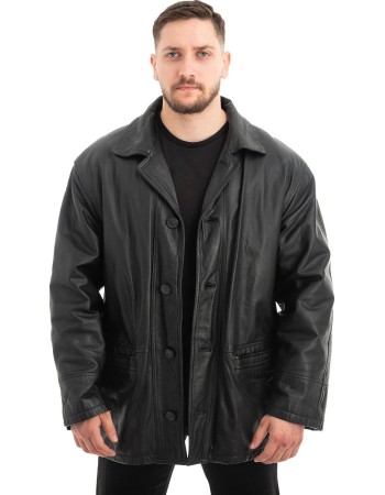  Γνήσιο Ανδρικό Δερμάτινο Μπουφάν - Z526