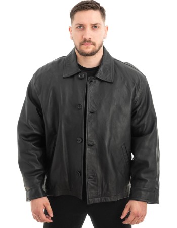 Γνήσιο Ανδρικό Δερμάτινο Σακάκι - Z527