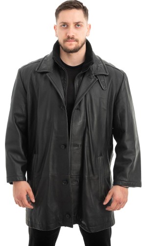 Γνήσιο Ανδρικό Δερμάτινο Μπουφάν - Z531