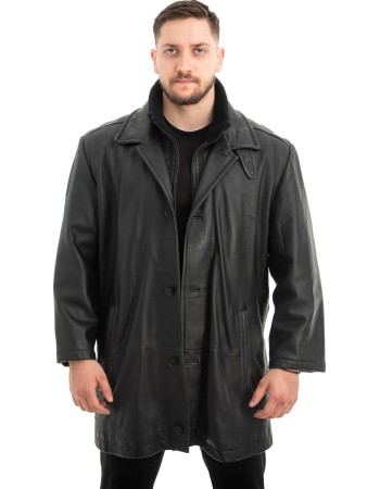  Γνήσιο Ανδρικό Δερμάτινο Μπουφάν - Z531