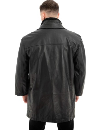  Γνήσιο Ανδρικό Δερμάτινο Μπουφάν - Z531