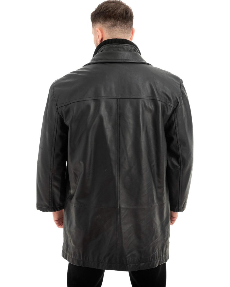  Γνήσιο Ανδρικό Δερμάτινο Μπουφάν - Z531