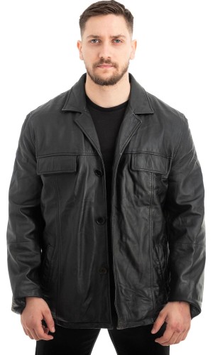 Γνήσιο Ανδρικό Δερμάτινο Σακάκι - Z553