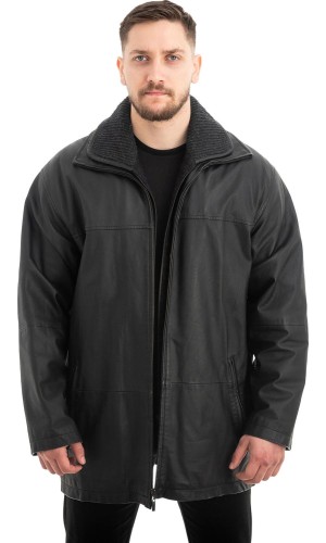  Γνήσιο Ανδρικό Δερμάτινο Μπουφάν - Z554