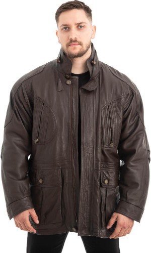  Γνήσιο Ανδρικό Δερμάτινο Μπουφάν - Z560