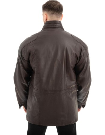  Γνήσιο Ανδρικό Δερμάτινο Μπουφάν - Z560