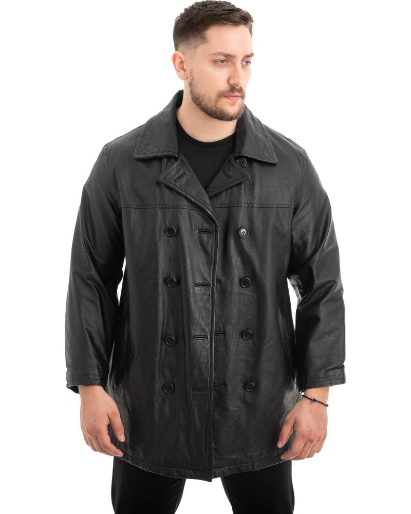 Γνήσιο Ανδρικό Δερμάτινο Σακάκι - Z568