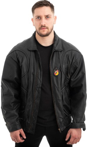  Γνήσιο Ανδρικό Δερμάτινο Μπουφάν - Z585