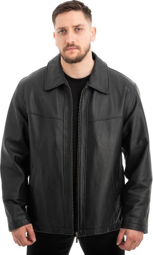  Γνήσιο Ανδρικό Δερμάτινο Μπουφάν - Z592