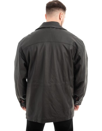  Γνήσιο Ανδρικό Δερμάτινο Μπουφάν - Z594